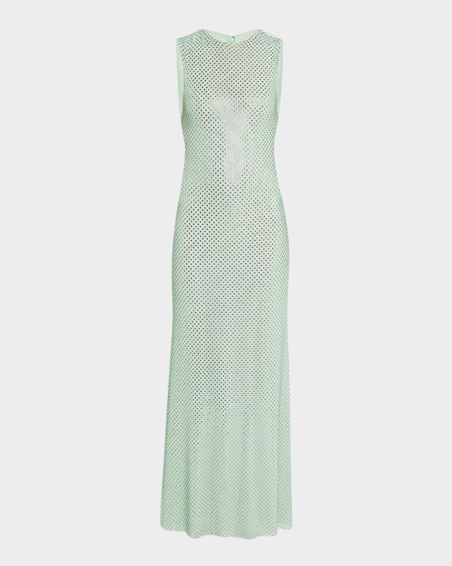 self portrait star mesh midi dress Rent Star Mesh Midi Dress - Self-Portrait
