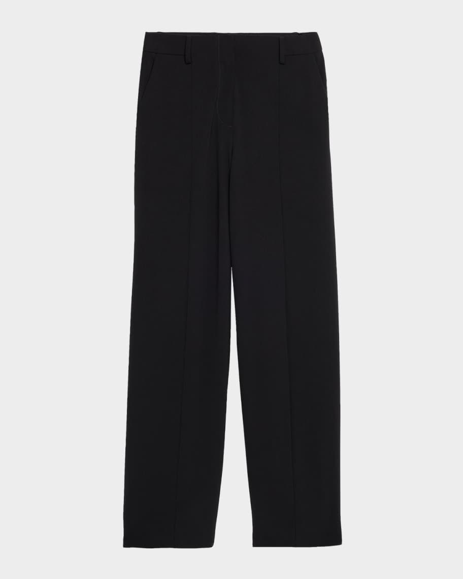 パンツ JeanPaul GAULTIER FW25 PANTS WITH STIRRUP (TR003 W00200) Jean Paul Gaultier Straight-Leg Stirrup Tailored Pants