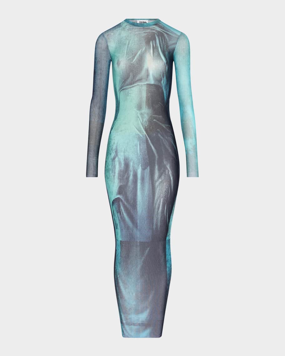 Jean Paul Gaultier Women The Water Print Pants