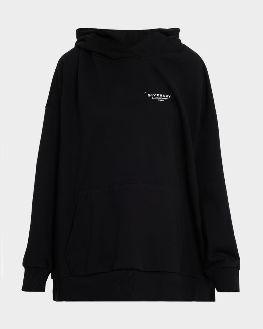 Givenchy Logo Oversized Hoodie | Neiman Marcus