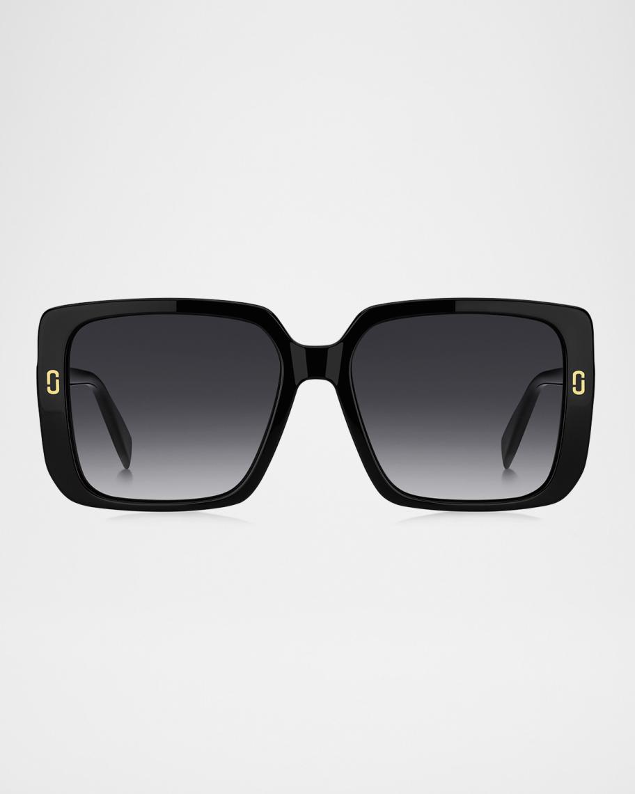 Marc Jacobs MJ 1121S Acetate Square Sunglasses | Neiman Marcus display picture 3