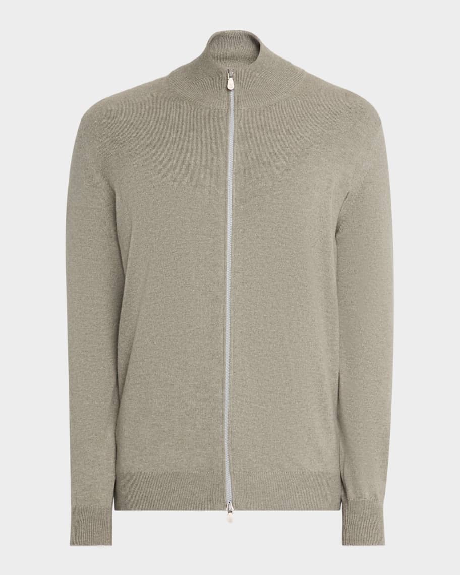 【美品】BRUNELLO CUCINELLI カシミヤ アウター Cashmere jersey blazer for Man in Pearl Grey | Brunello