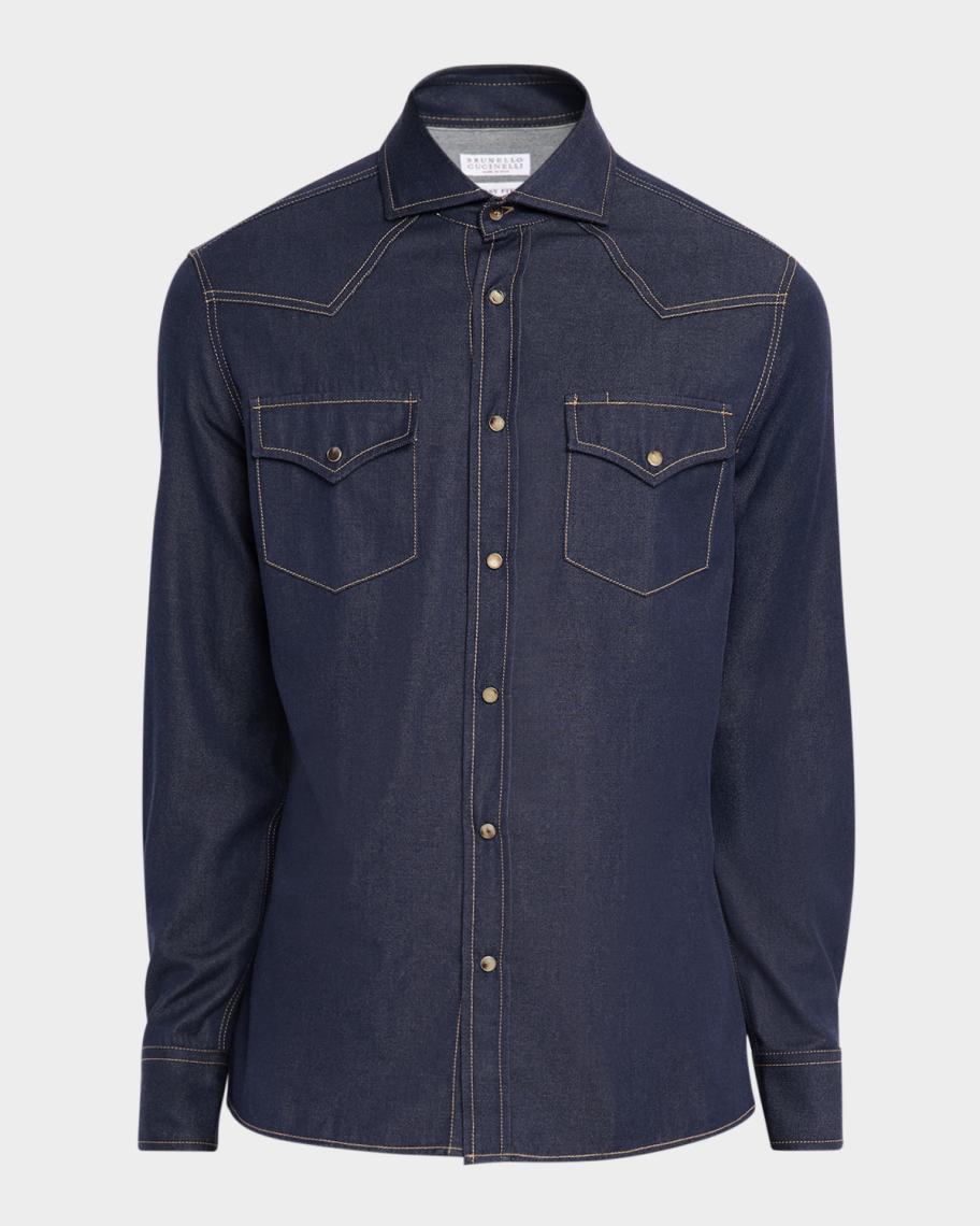 t*s様 BRUNELLO CUCINELLI スナップボタンシャツ　24aw nm_5039588_100380_m