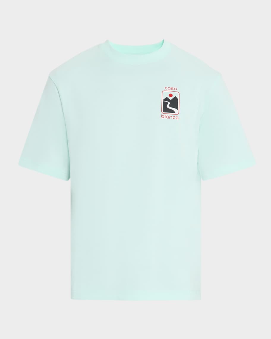VIP【関税送料無料】希少 Casablanca Sunset Valley T-Shirt Sunset Valley T-Shirt | Casablanca Paris
