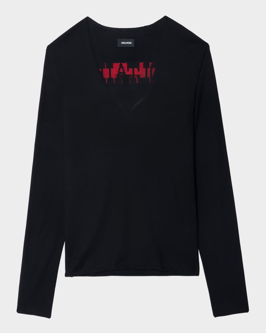 Zadig & Voltaire Nosfa Wool Sweater | Neiman Marcus