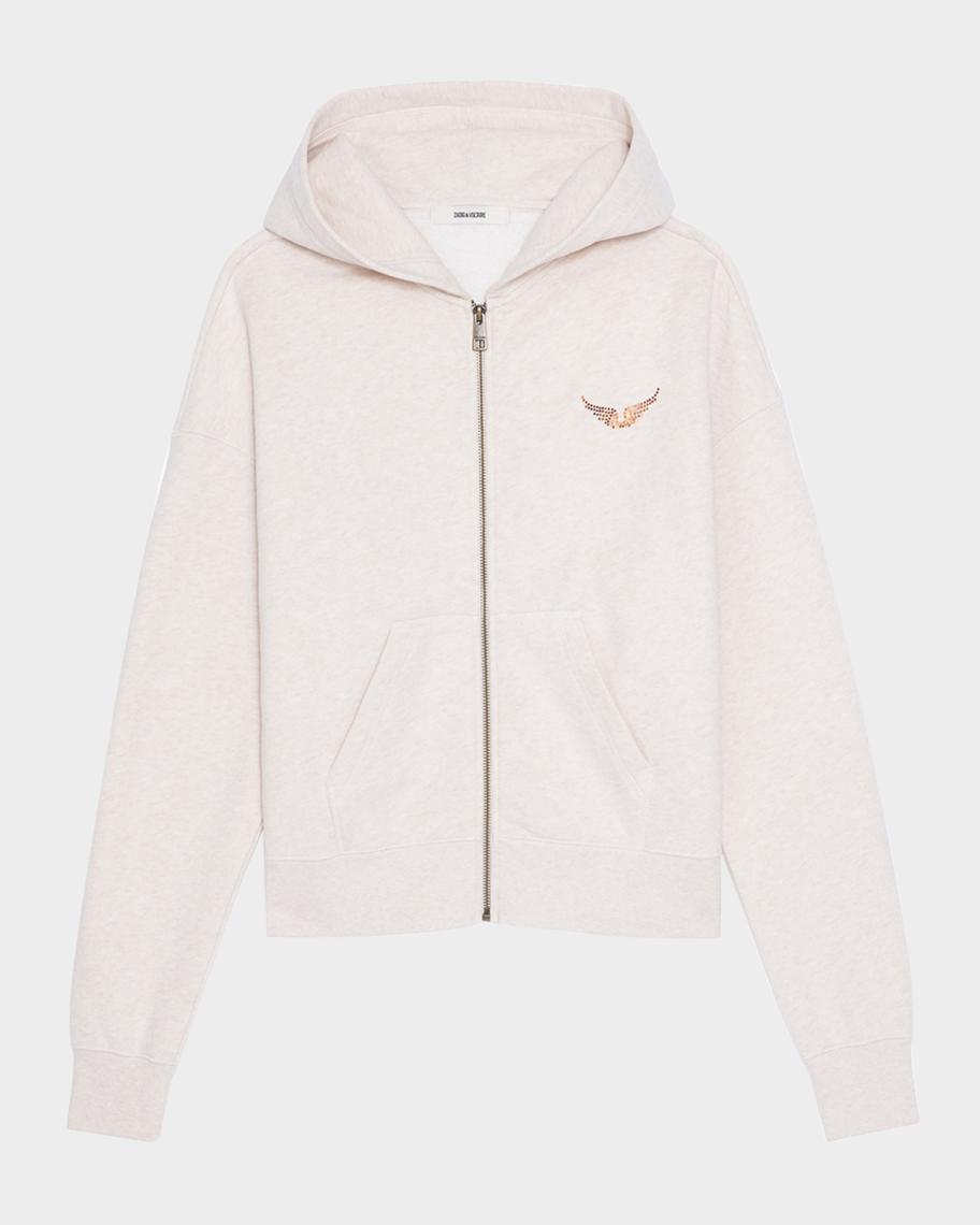 Zadig & Voltaire Mia Wild Love Concert Zip Jacket | Neiman Marcus