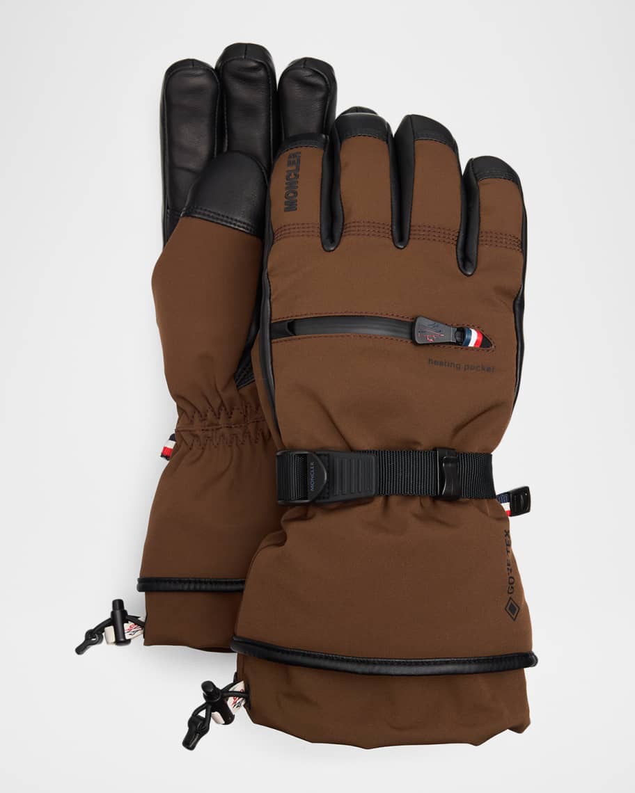 Moncler Grenoble ドローストリング グローブ Moncler Grenoble Men's Padded Gloves | Neiman Marcus