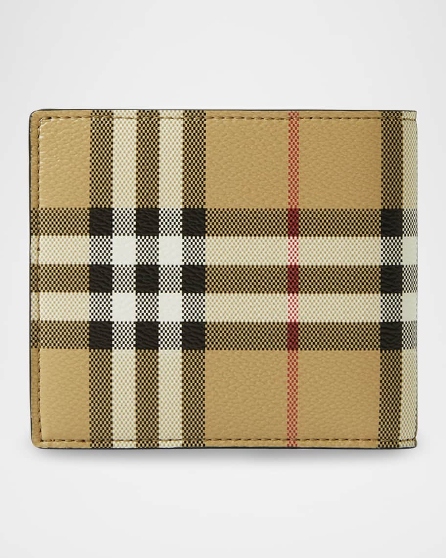 小物 vintage Burberry Novacheck Bifold wallet Burberry Men's Vintage Check Bifold Wallet | Neiman Marcus