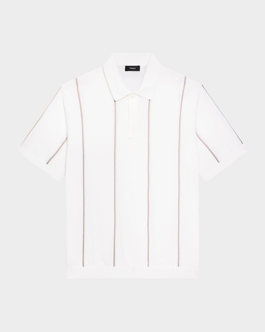 theory トップス　Stripe Tee ST Open Polo Theory St Open Polo | Shopbop