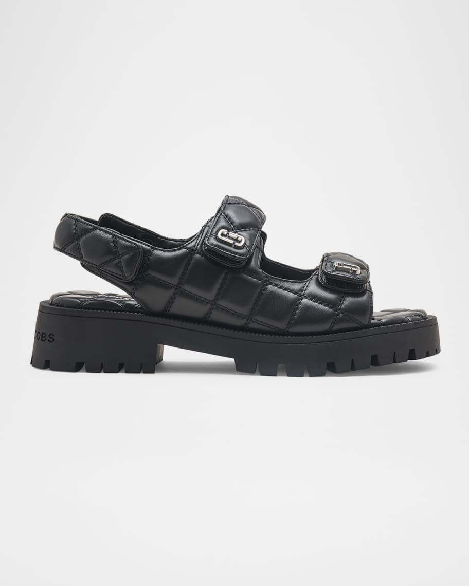 MARC JACOBS ブラック スポーツサンダル Marc Jacobs The J Marc Strap Sport Sandals | Neiman Marcus