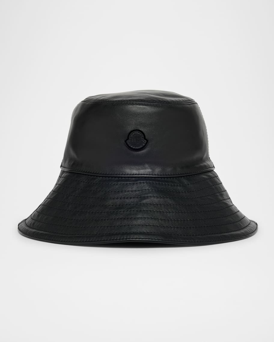 Moncler Genius x EE72 by Edward Enninful Leather Bucket Hat