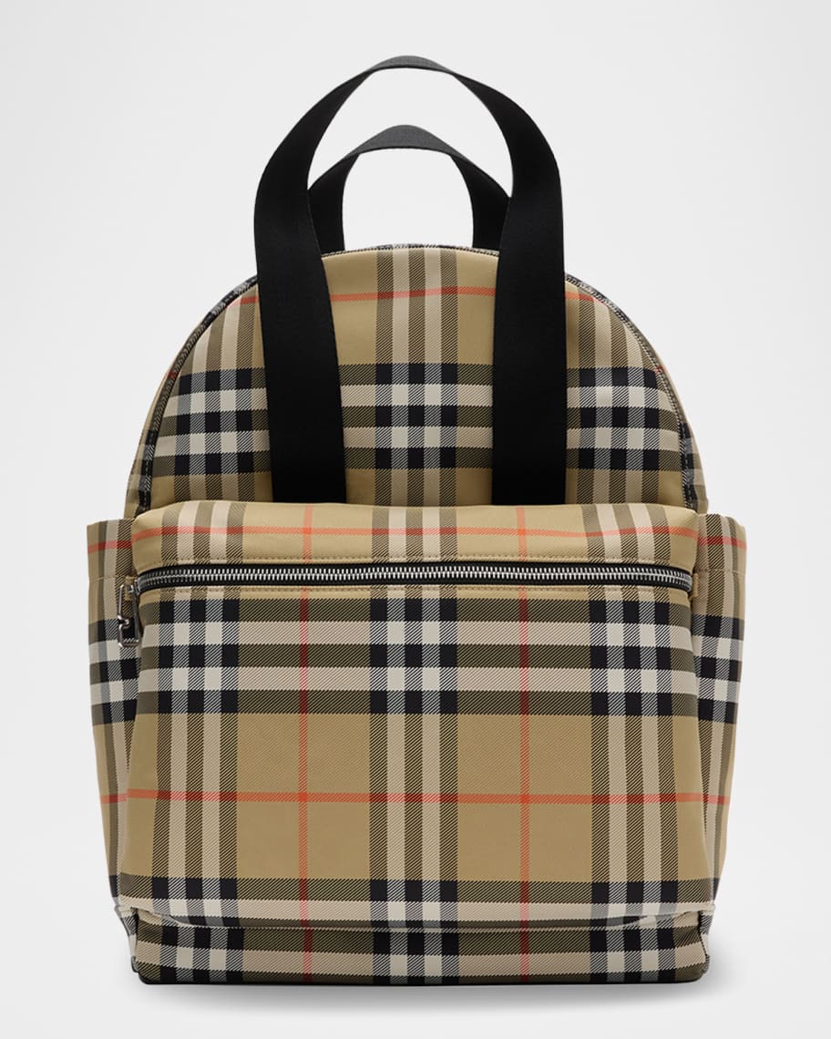 Burberry Norwich Check Diaper Bag | Neiman Marcus