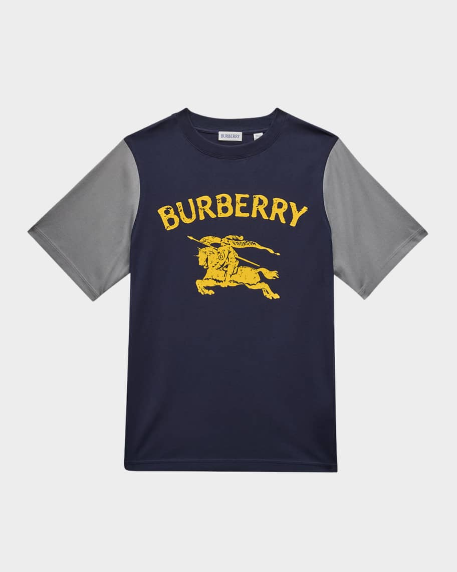 Burberry Boy's Cedar EKD Short-Sleeve T-Shirt, Size 3-14 | Neiman