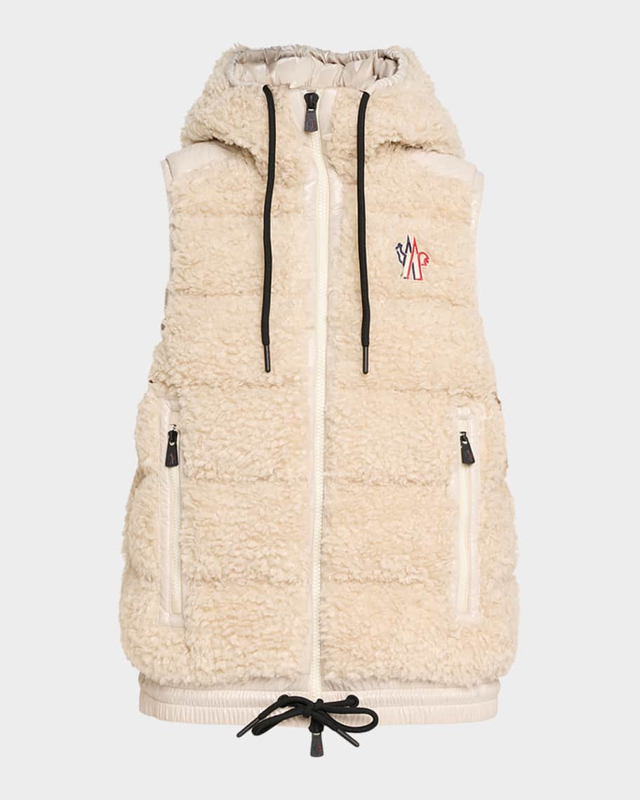 Moncler Grenoble Teddy Padded Vest | Neiman Marcus