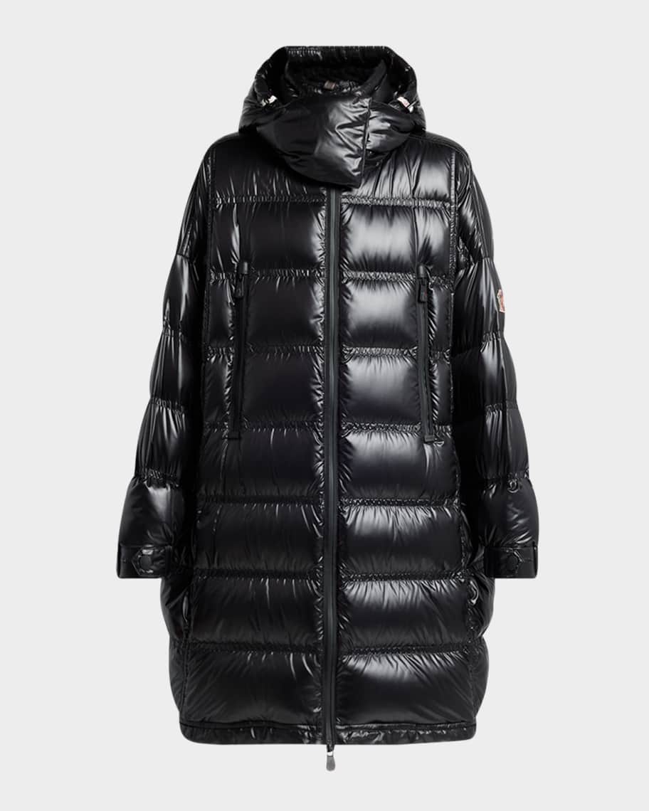 [y2k] 00s MONCLER フーデッドレイヤードロングスリーブT Moncler Grenoble Rochelairs Hooded Long Down Jacket | Neiman Marcus
