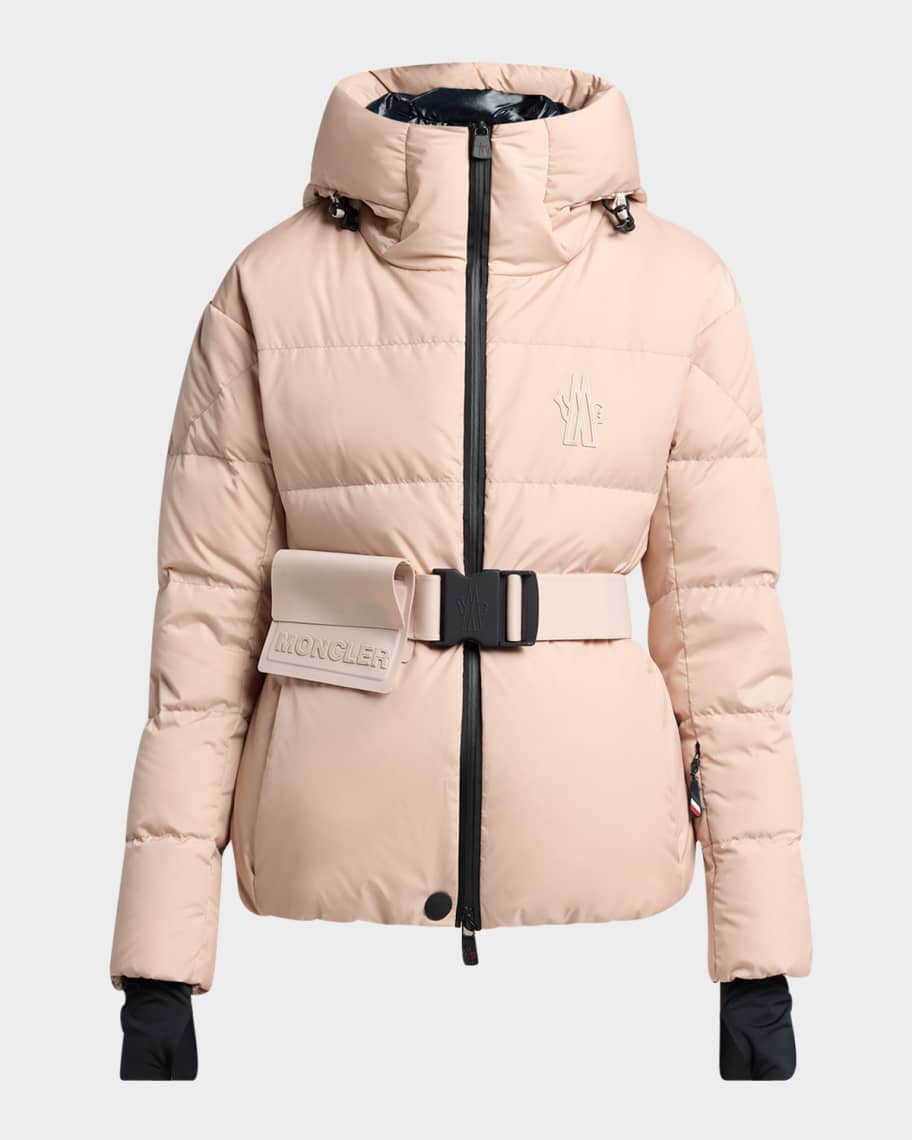 Moncler Grenoble Bouquetin Hooded Down Ski Jacket | Neiman Marcus