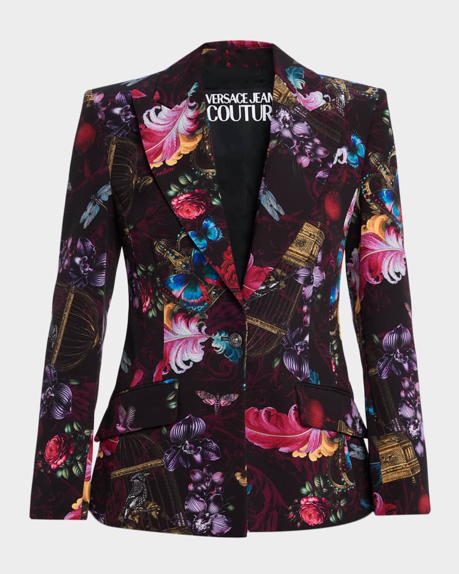 Versace Jeans Couture Cabinet De Curiosité Single-Breasted Jacket