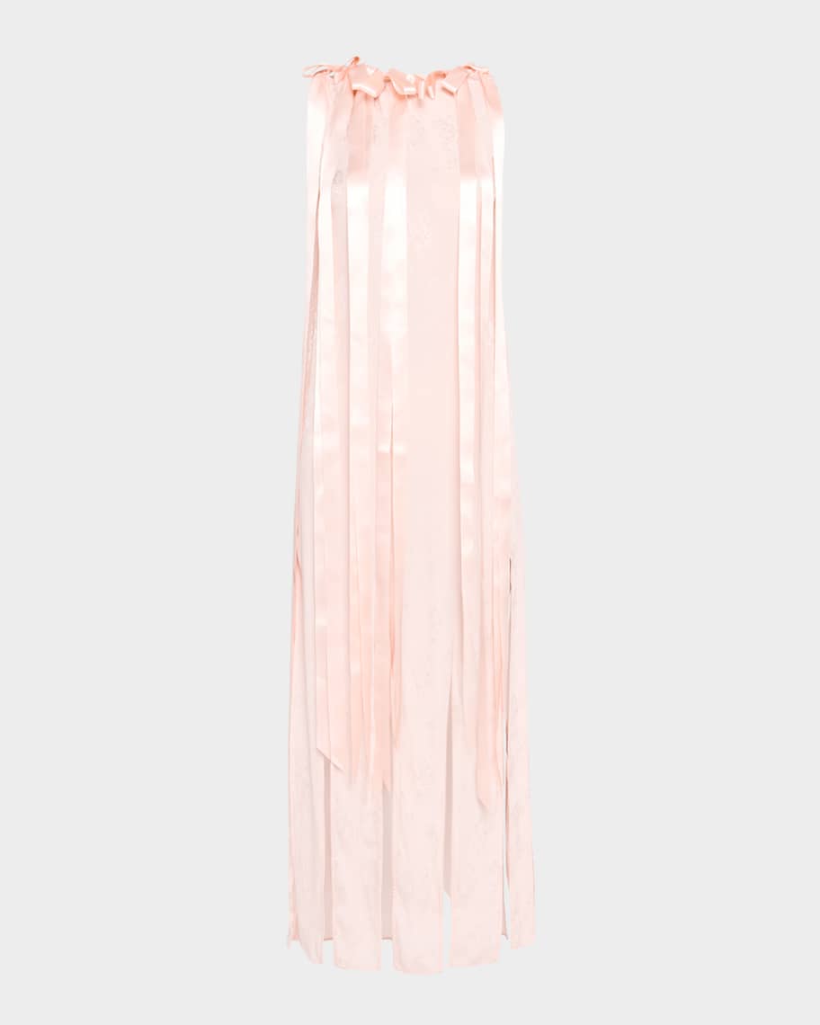 Simone Rocha Unbounded Ribbon Maxi Dress