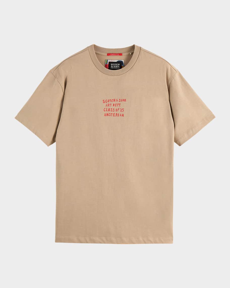 “Scotch & Soda” SSグラフィックTシャツ White/Record Scotch & Soda White Graphic Tee