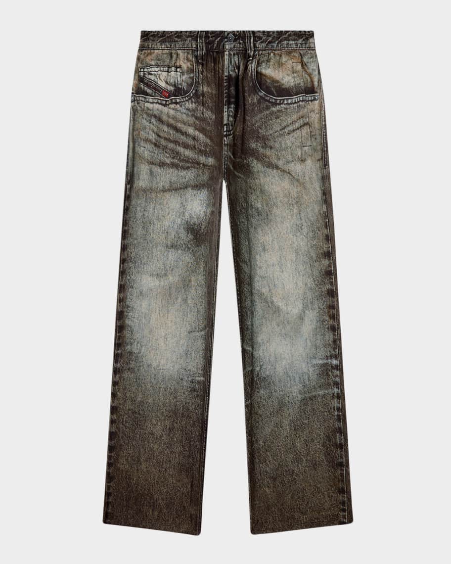 Diesel Men's P-Theck-LKCT Viscose Five-Pocket Pants | Neiman Marcus