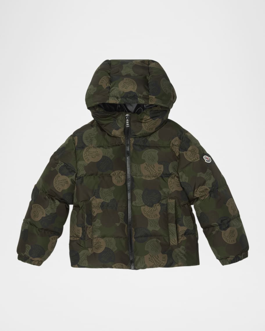 Moncler Escer Kids Boys Jackets In Army main image 1