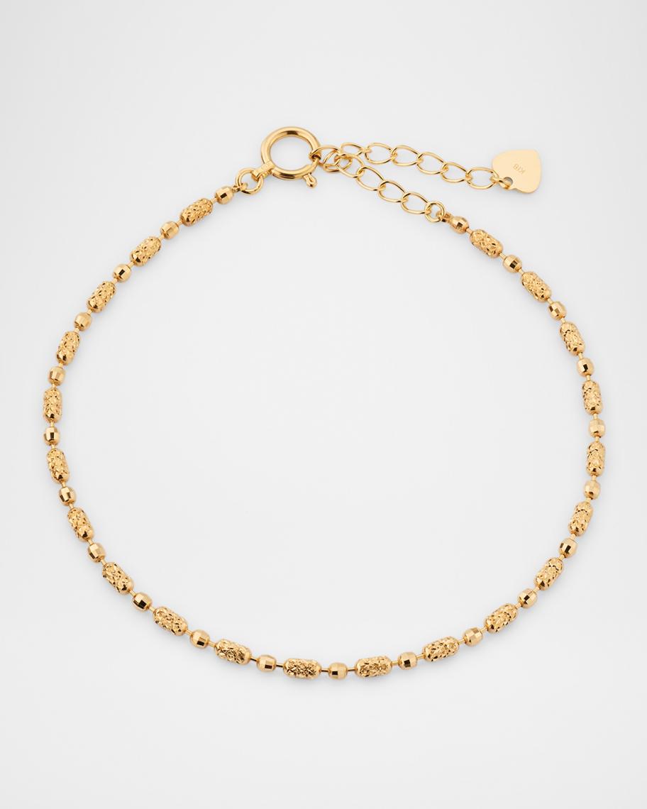 POPPY FINCH 18K Alternate Bead Bracelet | Neiman Marcus