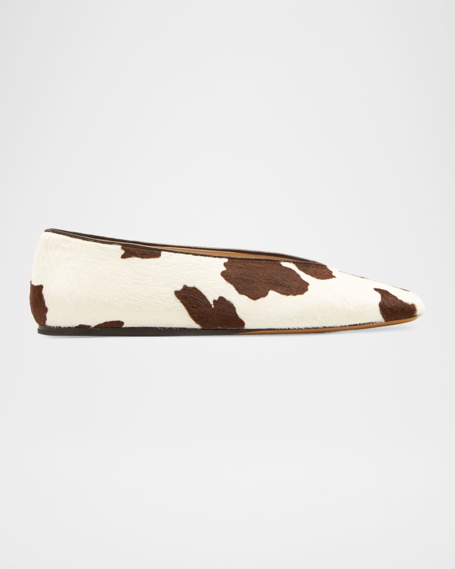 Le Monde Beryl Regency Calf Hair Ballet Flats | Neiman Marcus