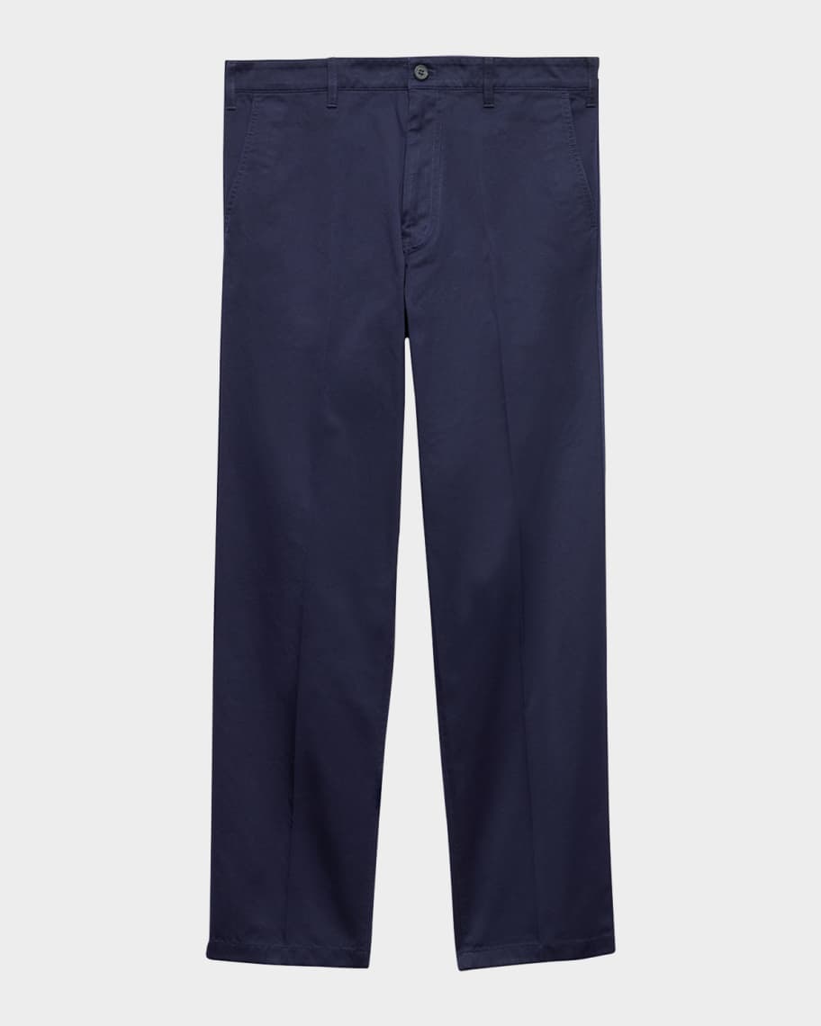 Prada Poplin chino trousers - Grey - Men | UPA762XA5276