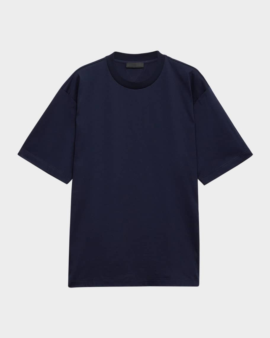 ★送料・関税込★PRADA★logo short sleeve t-shirt★Tシャツ★ Prada Cotton T-Shirt | Saks Fifth Avenue