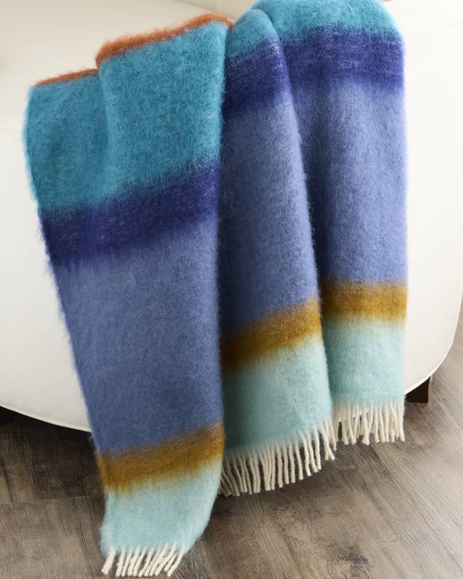 Matisse Mohair & Wool Throw, 51" x 79"
