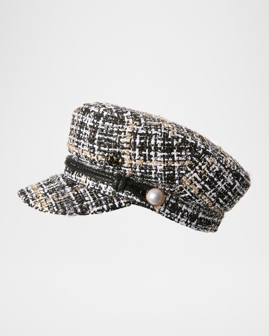 メゾンミッシェル　Maison Michel レース　カチューシャ　アパルトモン Maison Michel New Abby Tweed Sailor Hat | Neiman Marcus