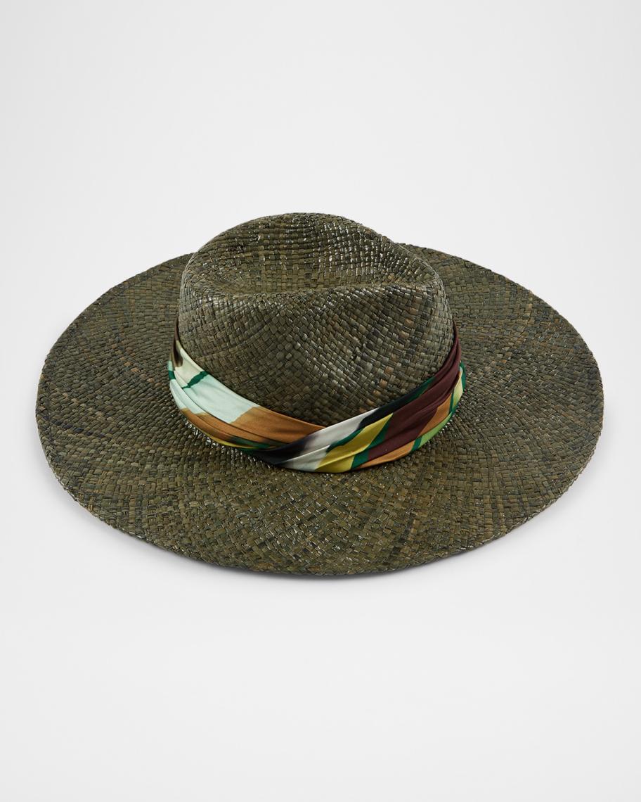 Eugenia Kim Emmanuelle Fine Raffia Fedora | Neiman Marcus display picture 2