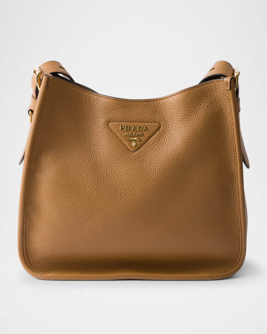 ショルダーバッグ・ポシェット PRADA Women Shoulder Bags 1BH222NOOR064 F0134 BROWN Prada Medium Leather Shoulder Bag | Neiman Marcus