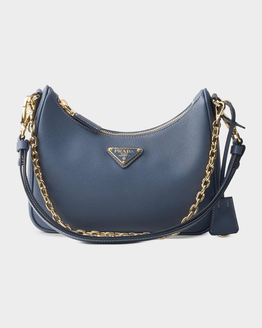 Prada Re-Edition Saffiano Leather Mini Shoulder Bag | Neiman Marcus
