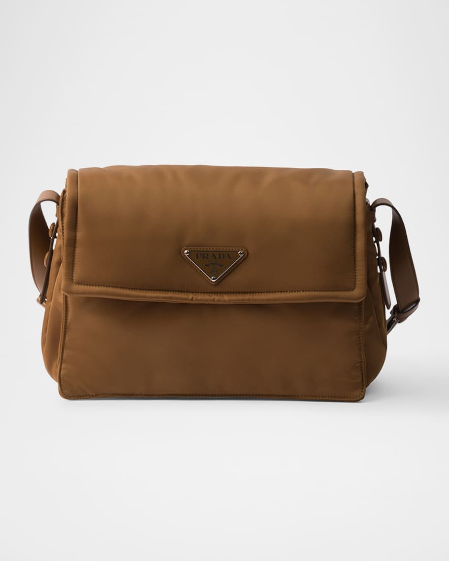 Prada Medium Padded Re-Nylon Shoulder Bag Neiman Marcus
