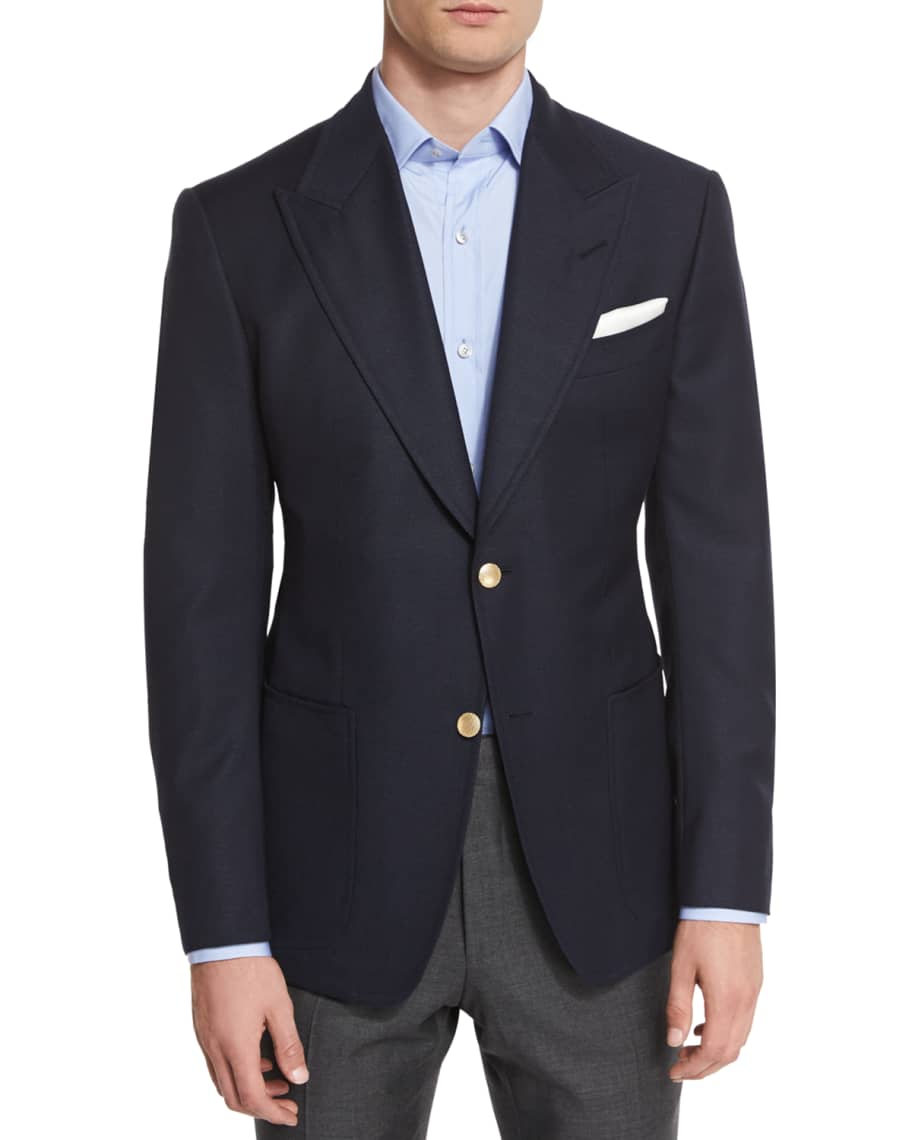 Tom ford blue blazer store