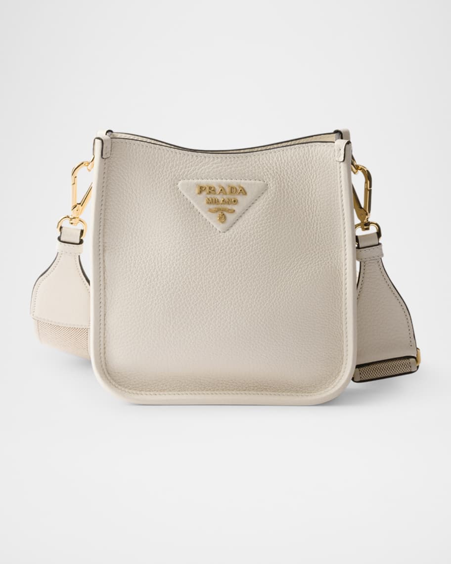 Daino Soft Leather Mini Hobo Crossbody Bag