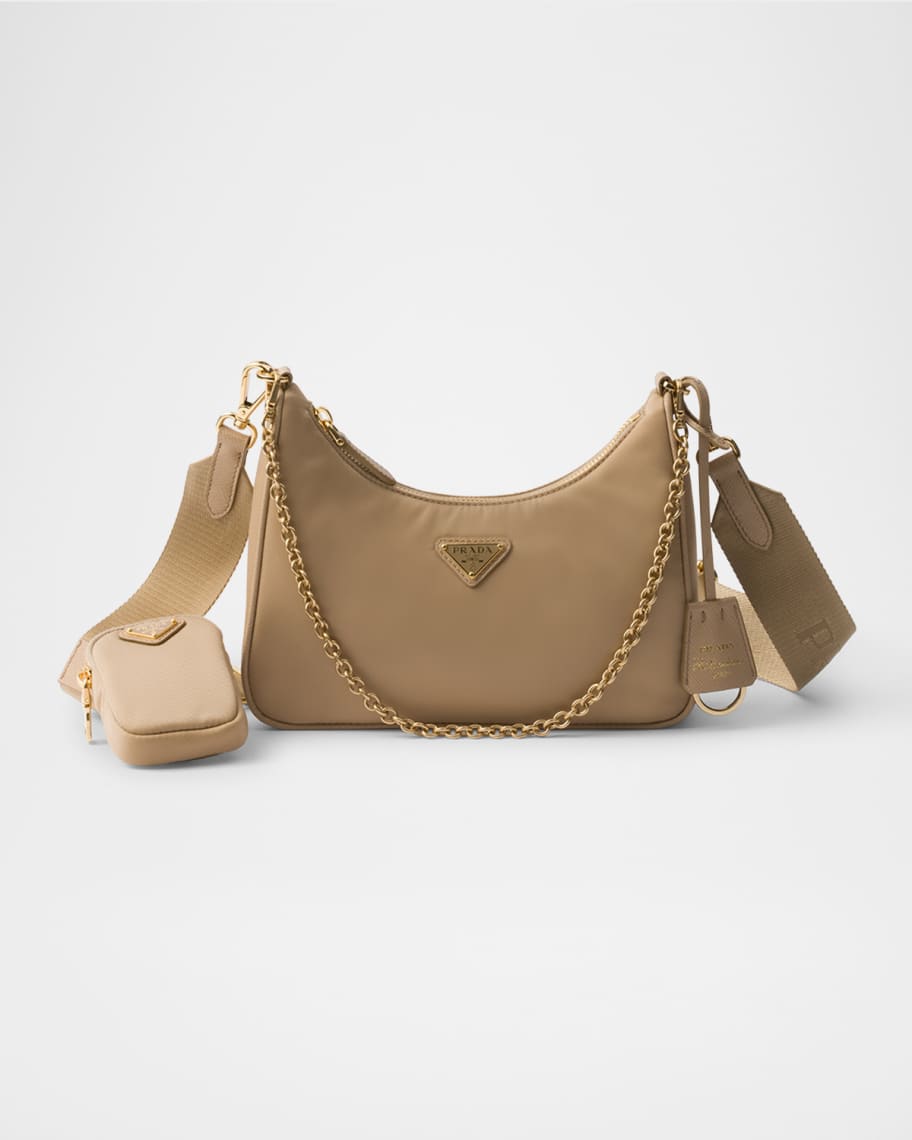 【PRADA】Re-Edition 2005 Re-Nylon ゴールド ミニ バッグ Prada Re-Edition 2005 Re-Nylon Shoulder Bag | Neiman Marcus