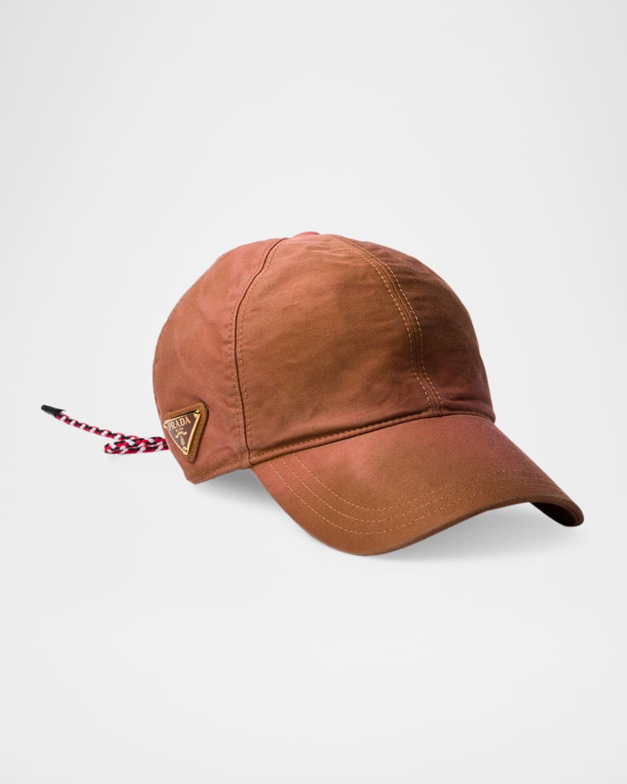 Cotton Drawstring-Tie Baseball Cap