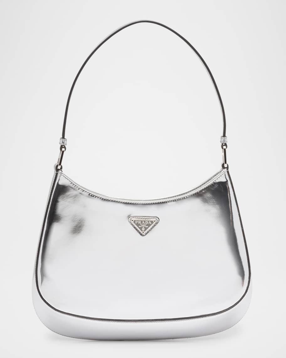 prada cleo tobacco Prada Women's Cleo Brushed Leather Shoulder Bag