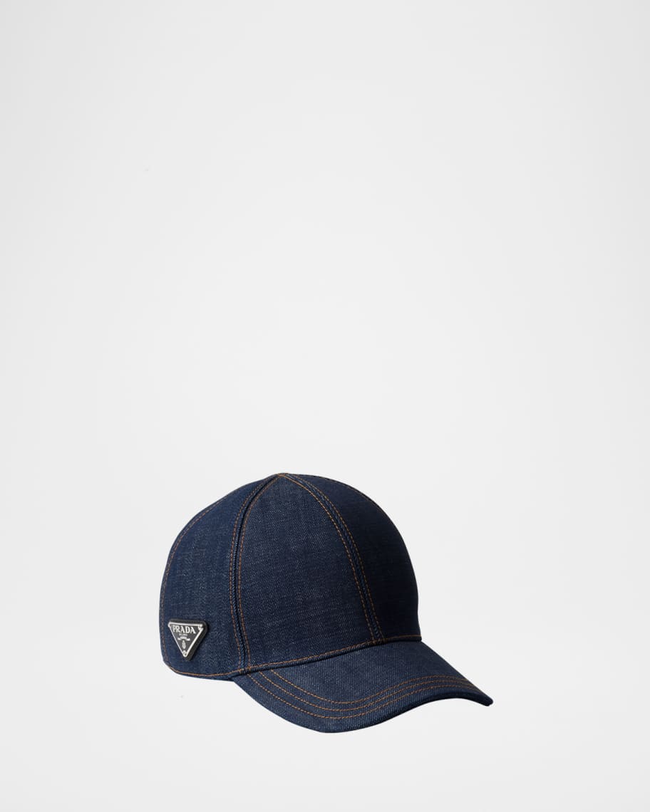 キャップ Prada Denim Baseball Cap Prada Denim Baseball Cap | Saks Fifth Avenue
