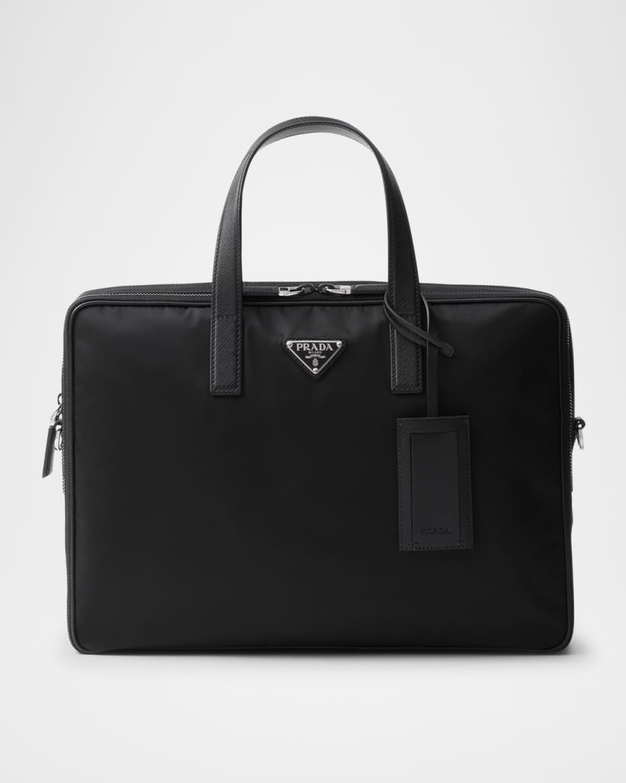 バッグ 736 Prada logo nylon briefcase black nm_5053293_100106_m