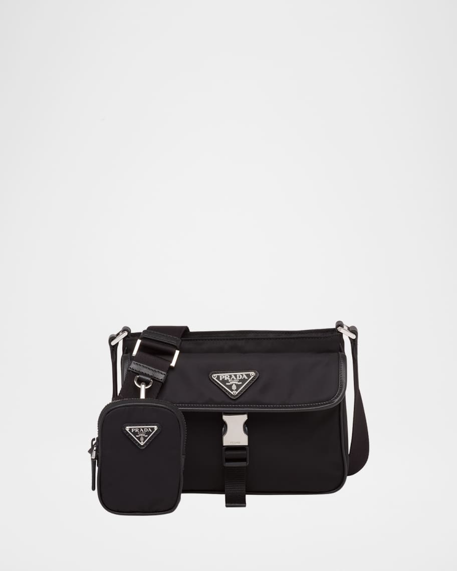VIP価格.PRADA Re-Nylon Crossbody Bag 関税送料込 Prada Re-Nylon Pouch Crossbody Bag | Blue | FARFETCH