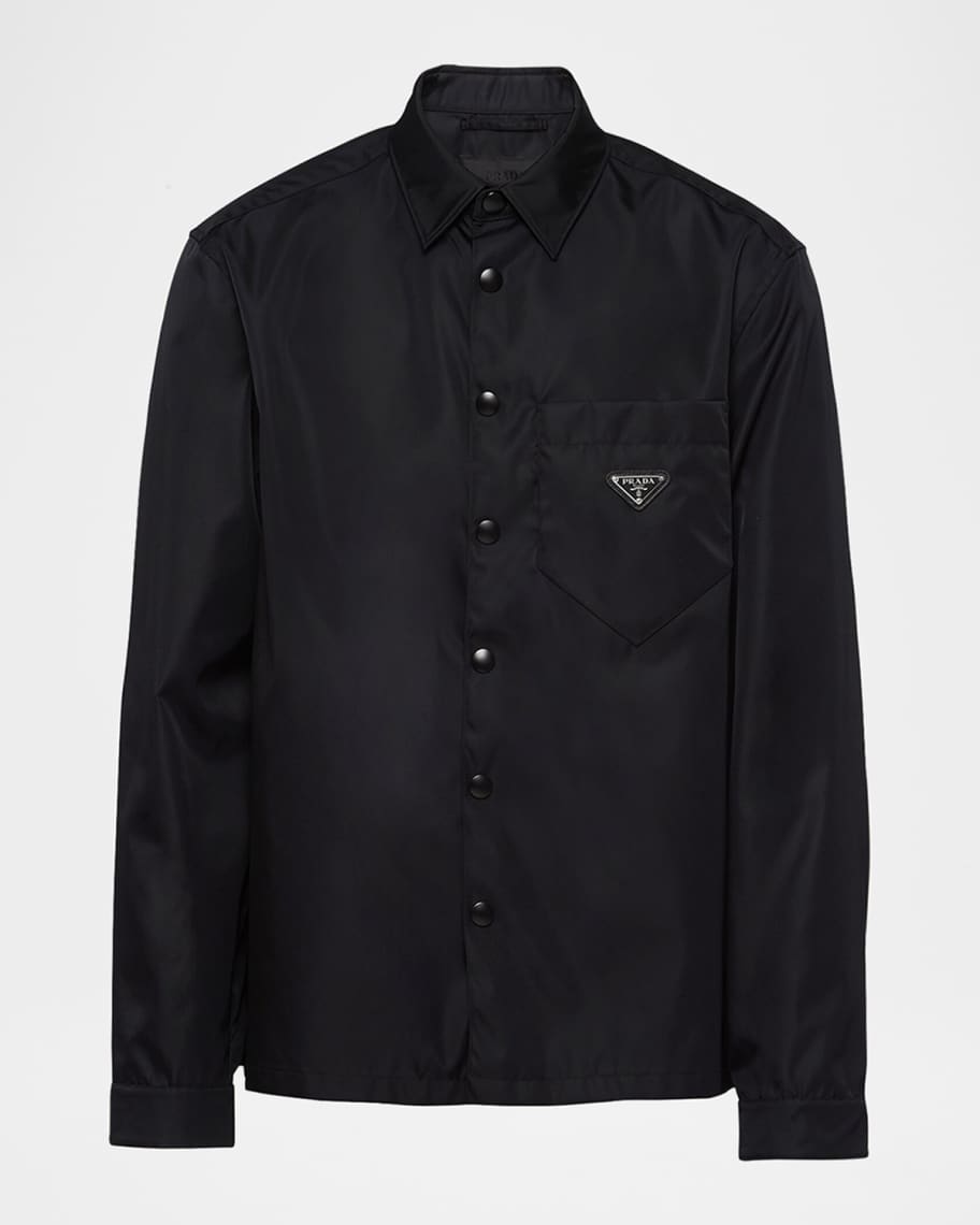 トップス 2000ss prada snap button shirts (M) 2000ss prada snap button shirts (M) - メルカリ