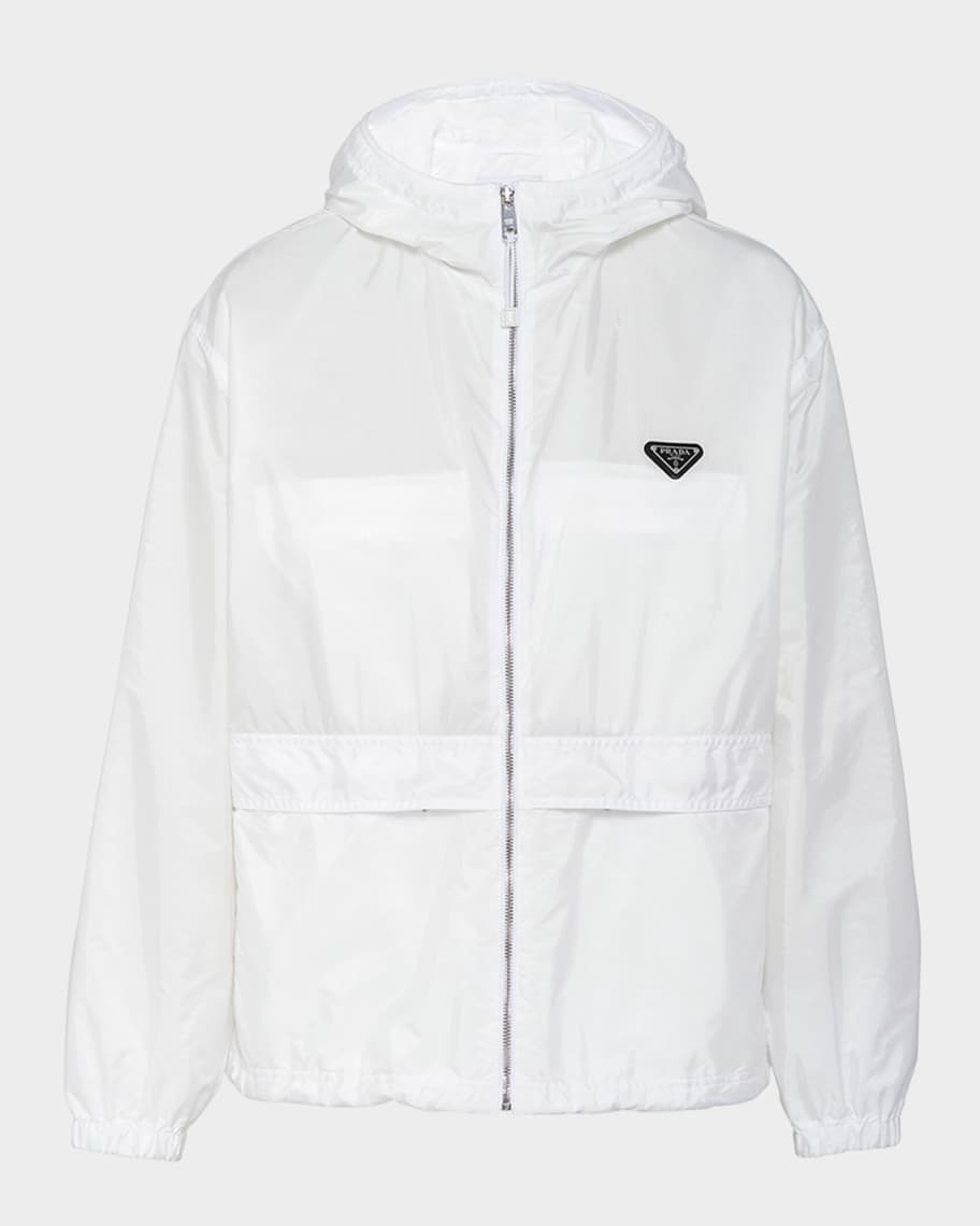 ジャケット・アウター PRADA Cotton Nylon Hooded Blouson sizeXL Prada Re-Nylon Hooded Down Jacket | Saks Fifth Avenue