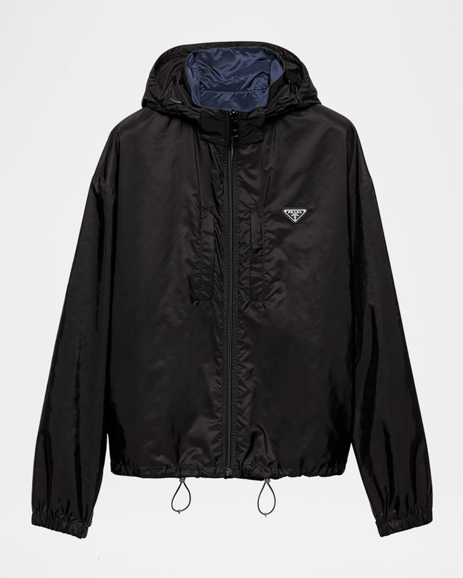 ジャケット・アウター PRADA Silk Hooded Jacket size 42 nm_5053523_100106_m