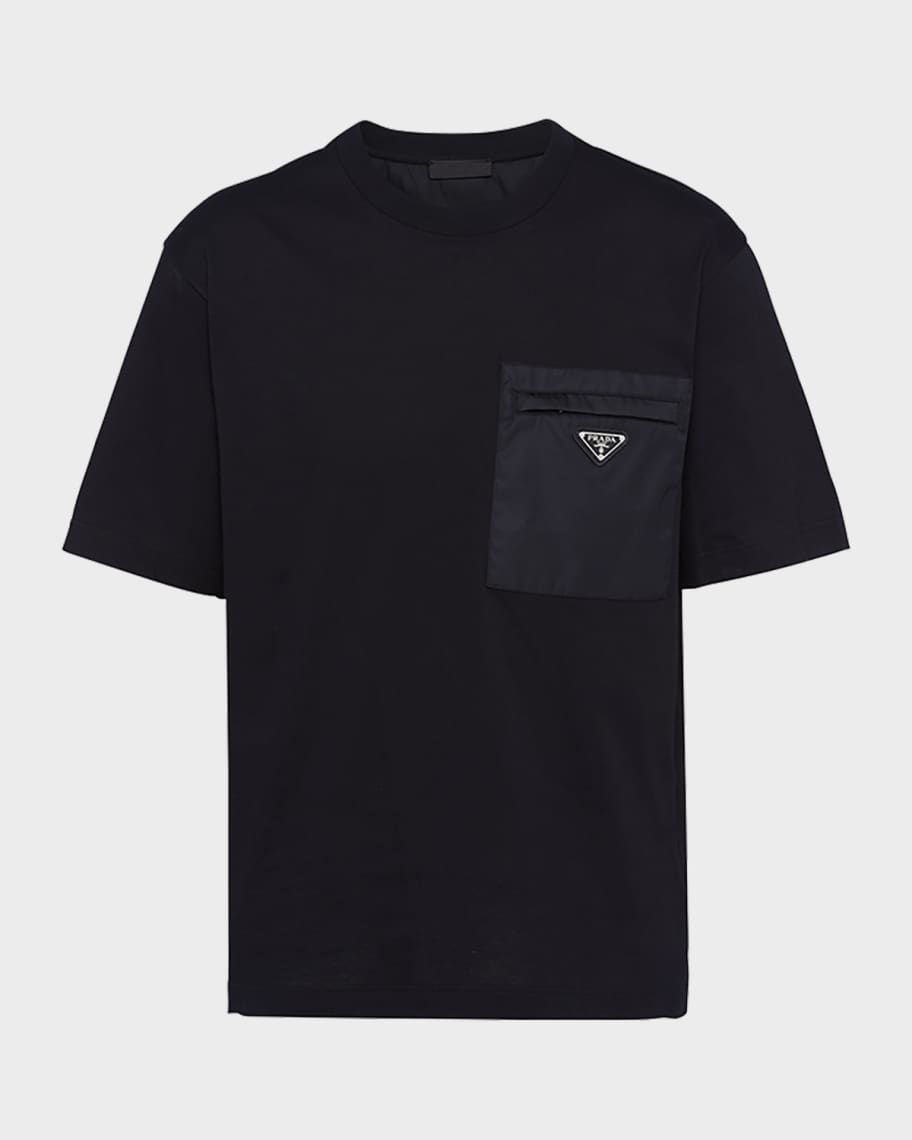【美品】PRADA　LOGO POCKET ロゴ ポケット T-shirt【М】 Prada Men's Jersey Logo Pocket T-Shirt | Neiman Marcus