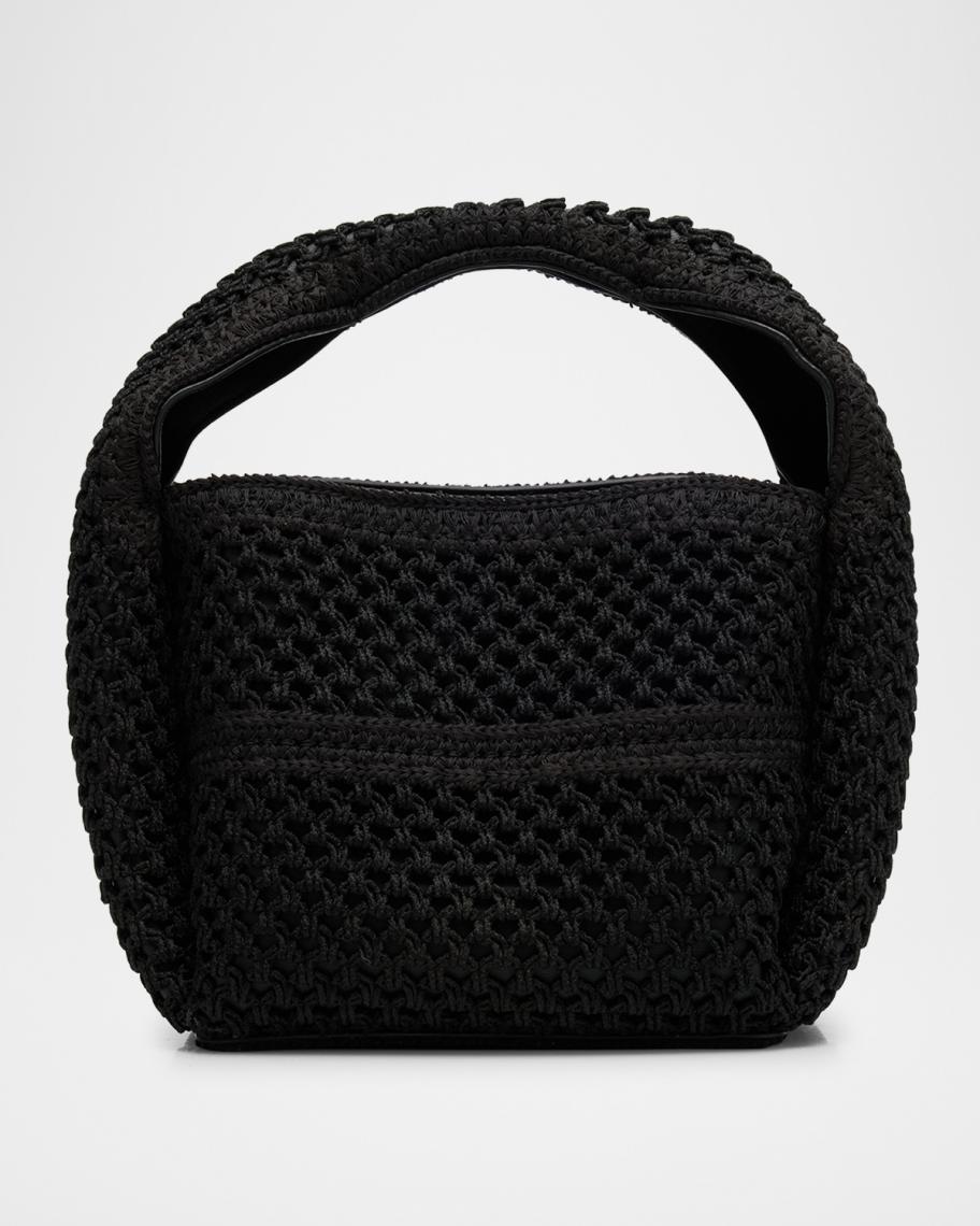 Toteme Petite Crochet Bucket Bag | Neiman Marcus