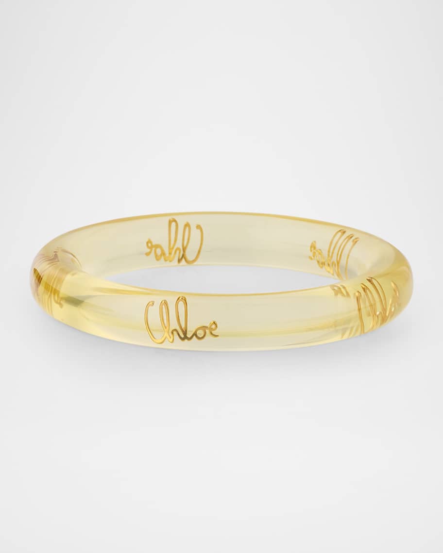 希少✨Chloe Ribbon Rhinestone Gold Bangle nm_5055327_100075_m