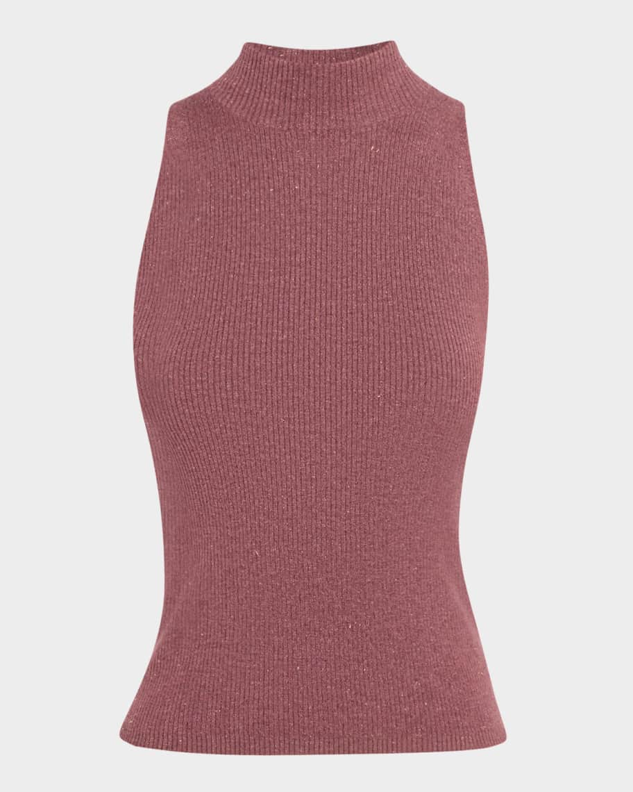Lynaelis - Ribbed Cashmere Tank Top